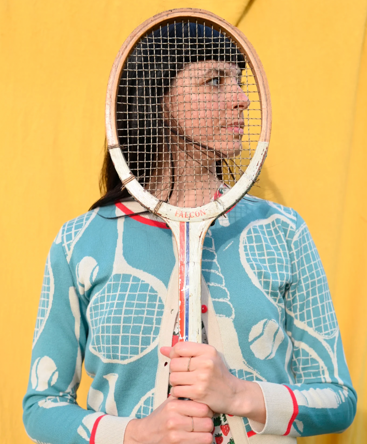 PALAVA - Cardigan Vera Teal Tennis