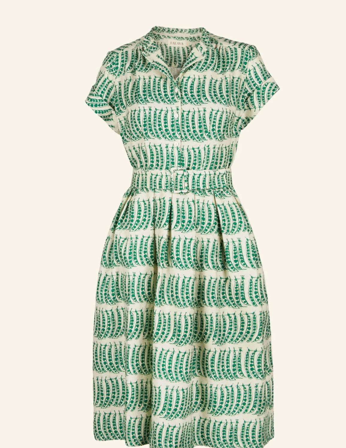 Palava - Kleid Louise Green Peas