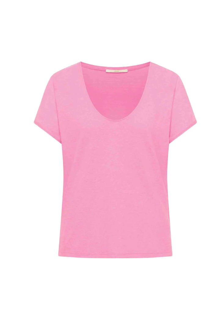 Lanius - Shirt mit tiefem Ausschnitt OCS