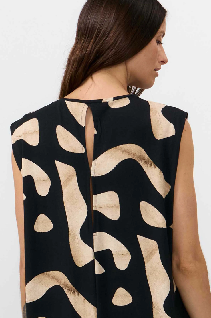 Suite 13 - Shire Dress Print Stones
