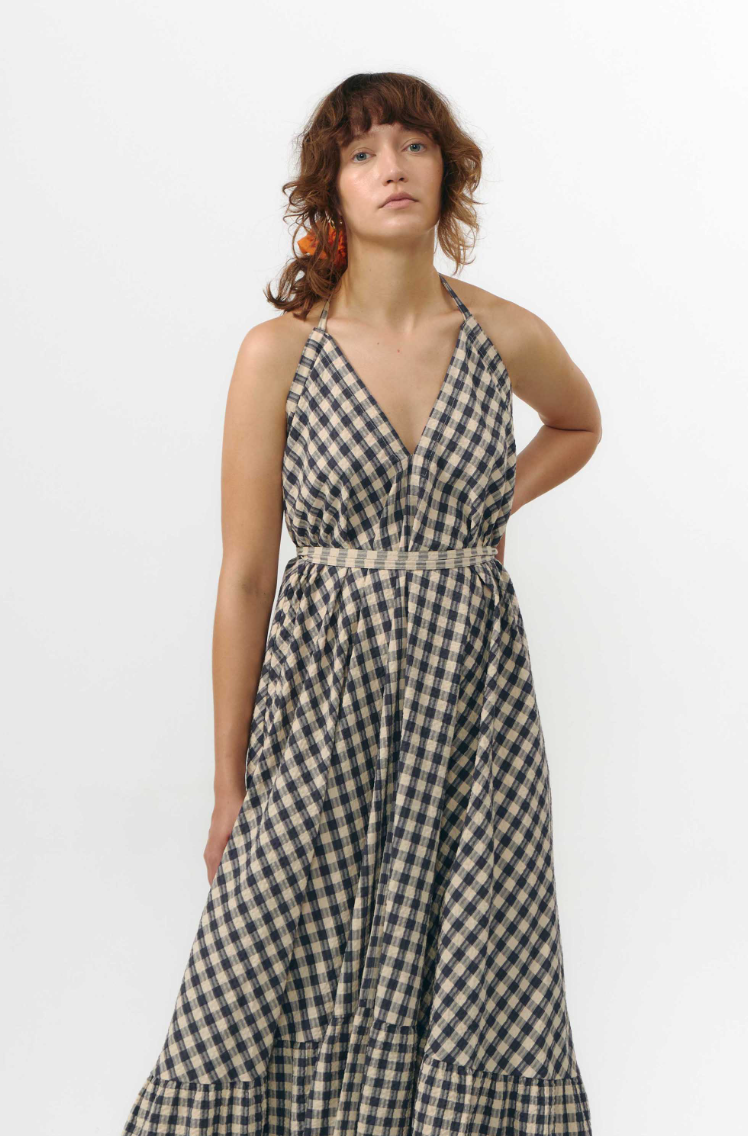 Suite 13 - Kleid Multiposition Long Check