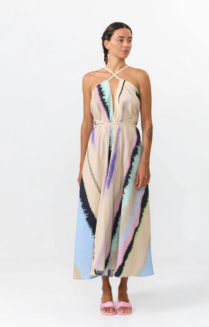 Suite 13 - Kleid Multiposition Long Modal Print