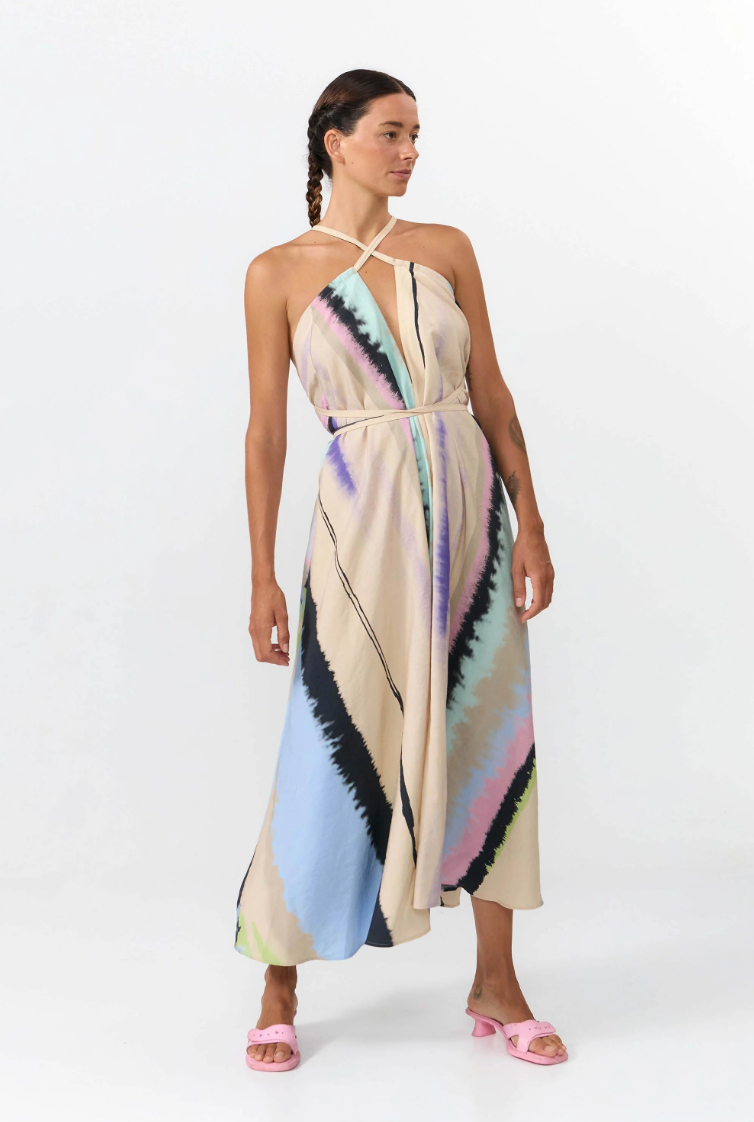 Suite 13 - Kleid Multiposition Long Modal Print