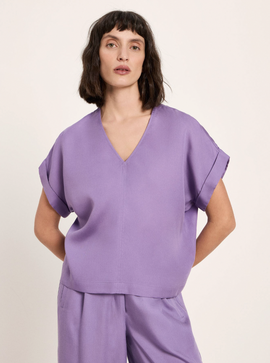 Lanius - Blusenshirt aus Tencel™