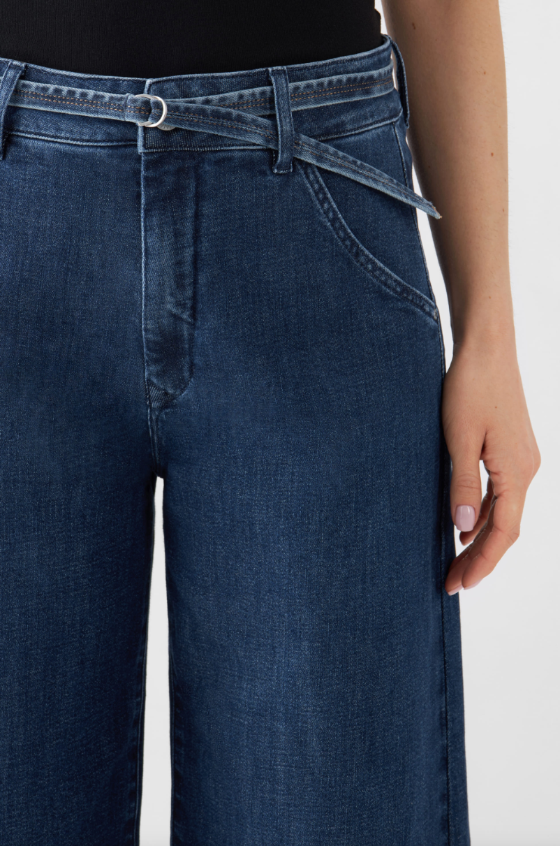 Dawn - Blink Wide Barrel Soft Denim Classic Cropped