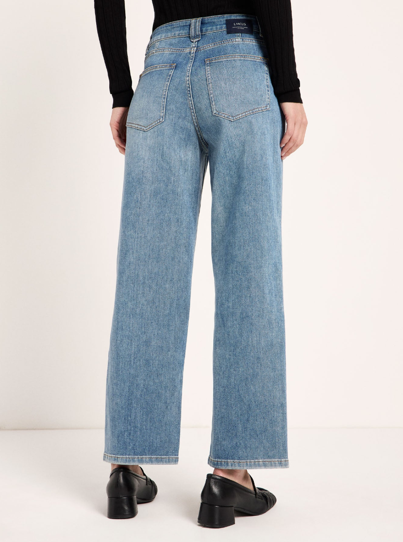 Lanius - Straight Jeans "Sage" GOTS