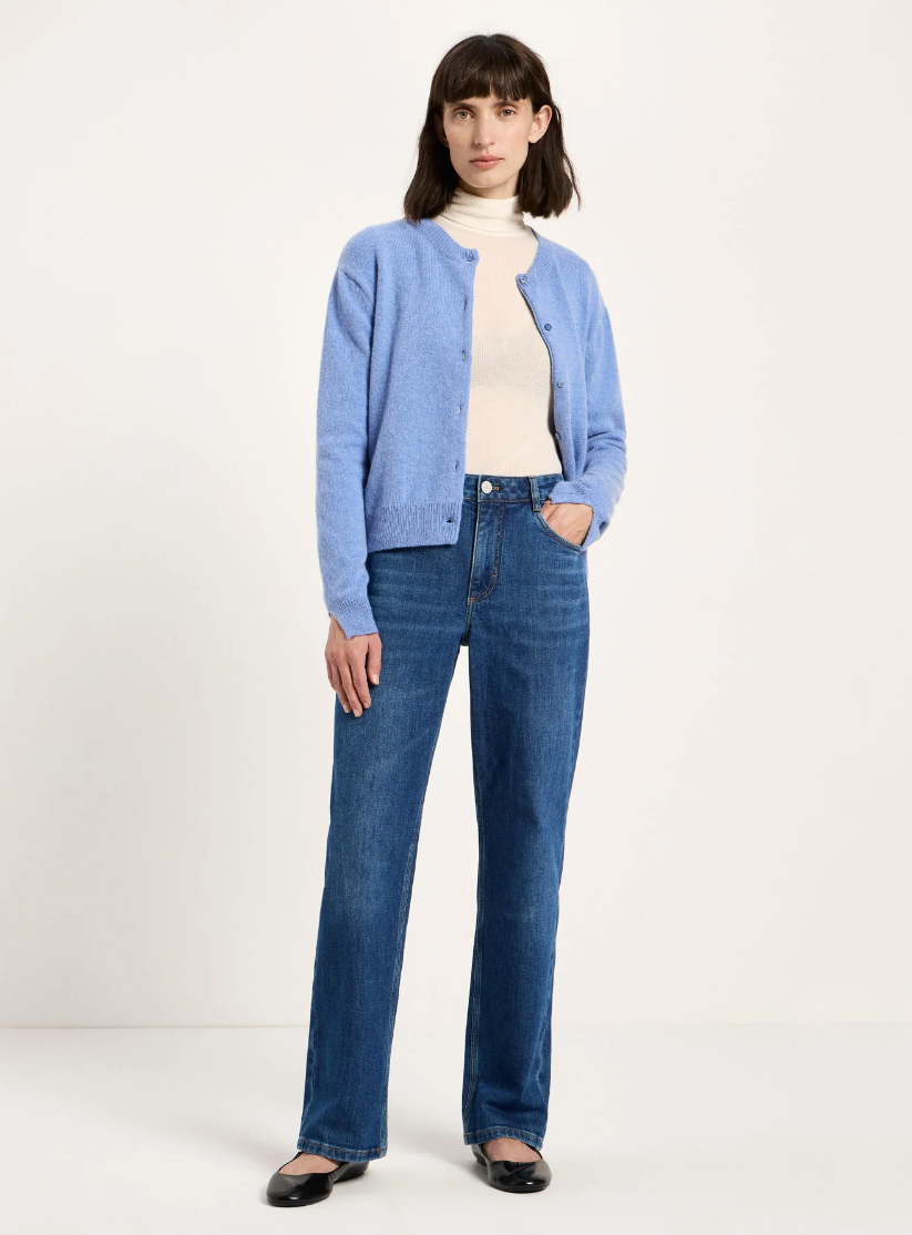 Lanius - Straight Jeans "Sage" GOTS