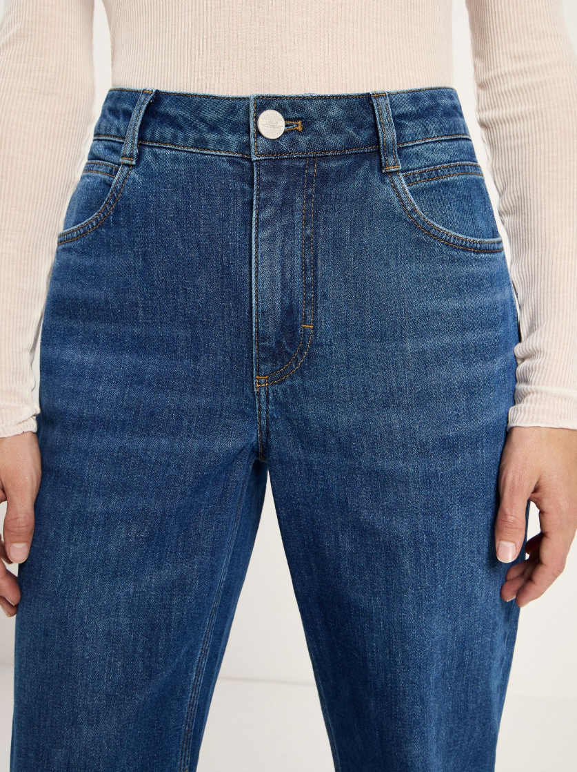 Lanius - Straight Jeans "Sage" GOTS