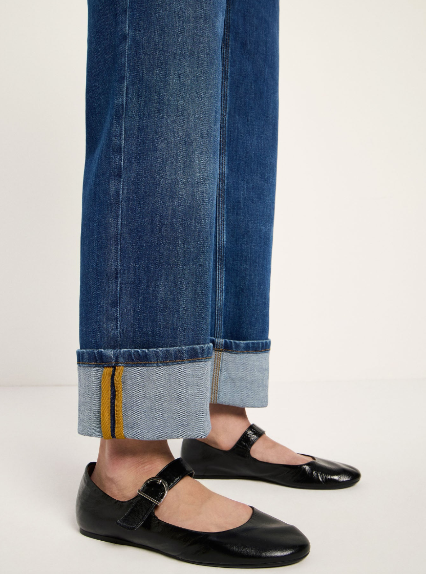Lanius - Straight Jeans "Sage" GOTS