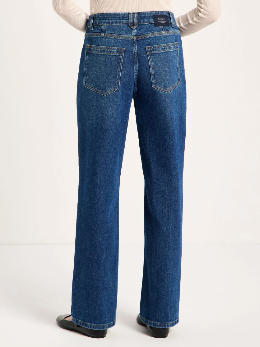 Lanius - Straight Jeans "Sage" GOTS