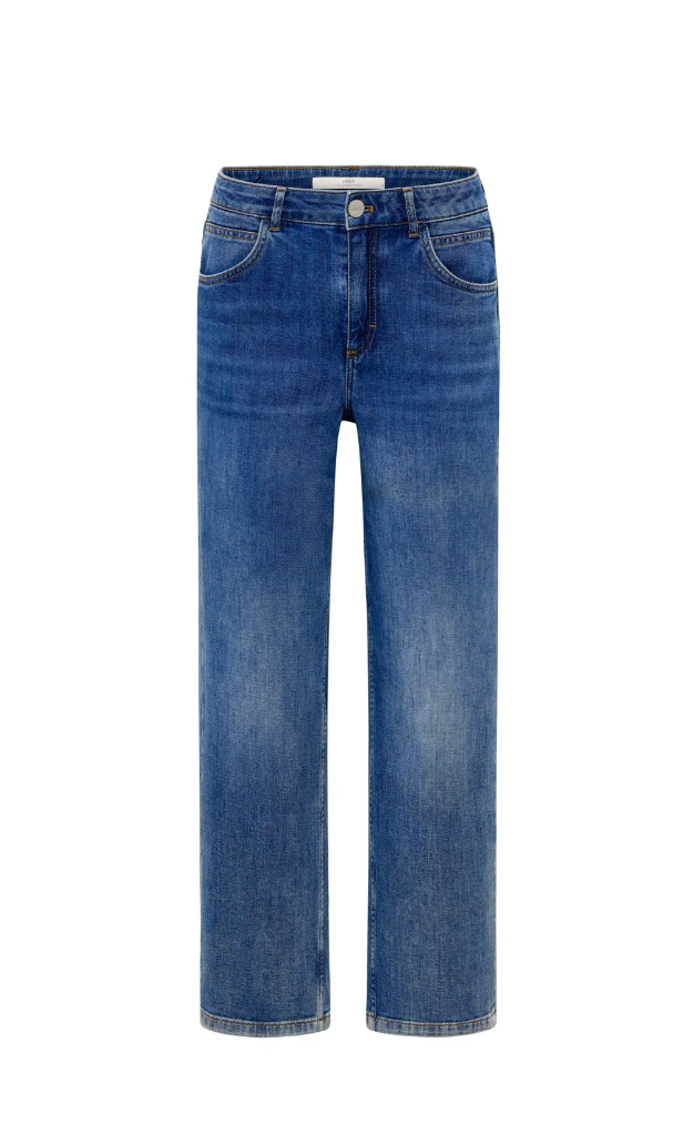Lanius - Straight Jeans "Sage" GOTS