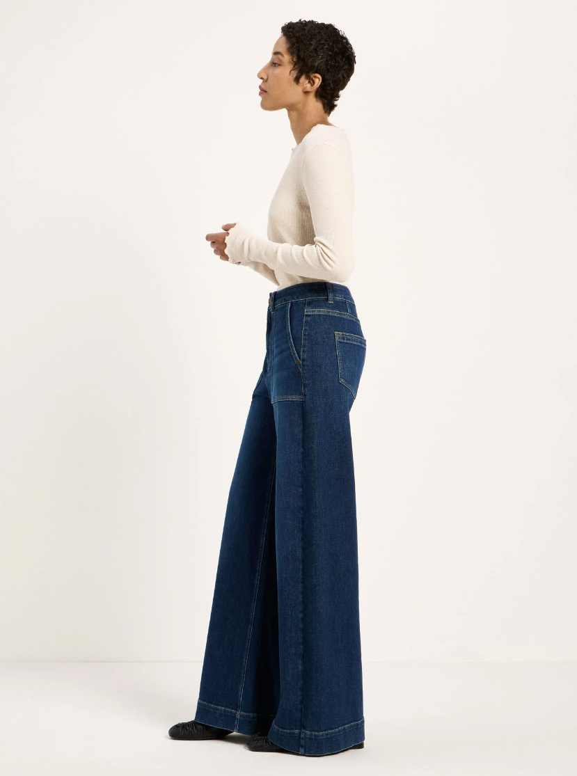 Lanius - Wide Jeans "Tide" GOTS
