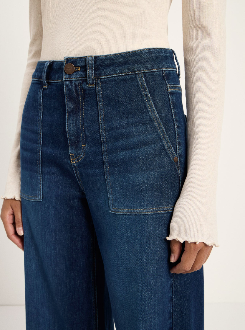 Lanius - Wide Jeans "Tide" GOTS