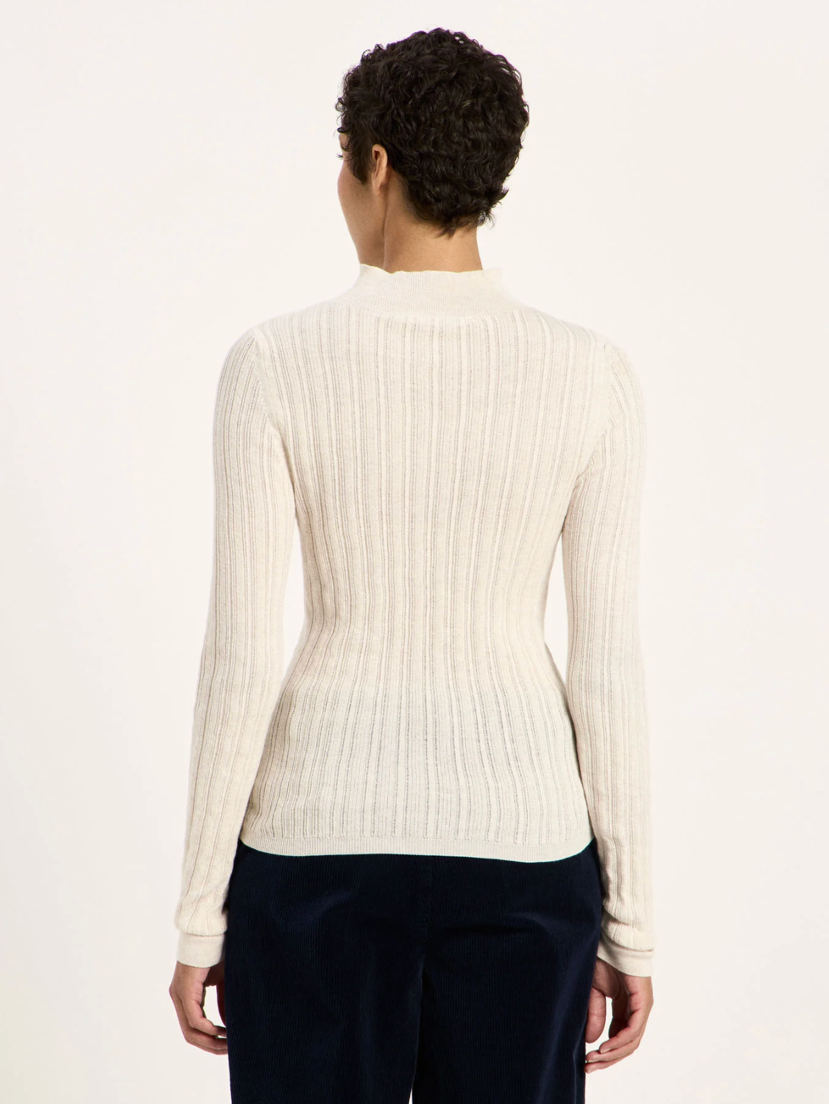 Lanius - Rollkragenpullover GOTS
