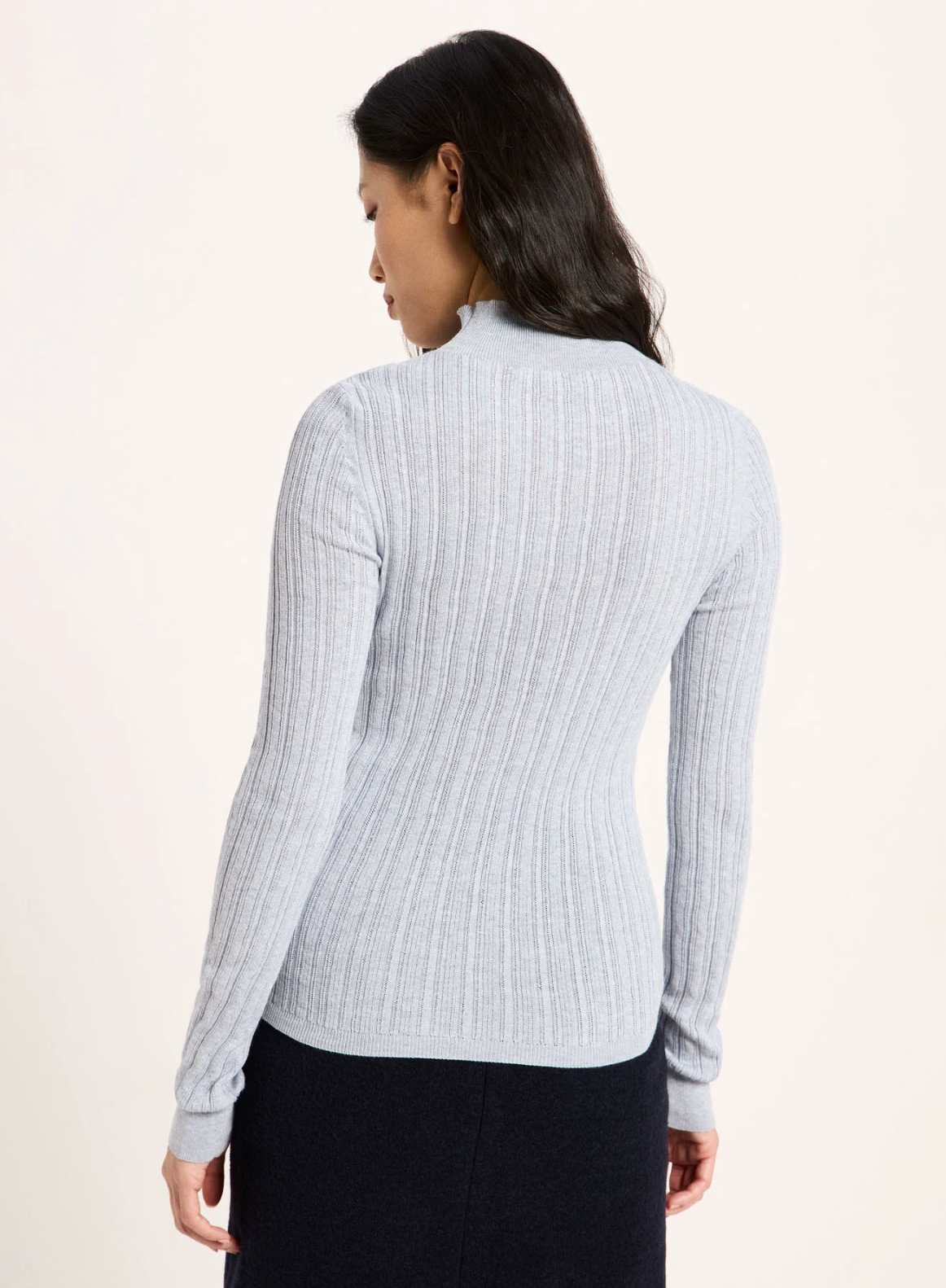 Lanius - Rollkragenpullover GOTS