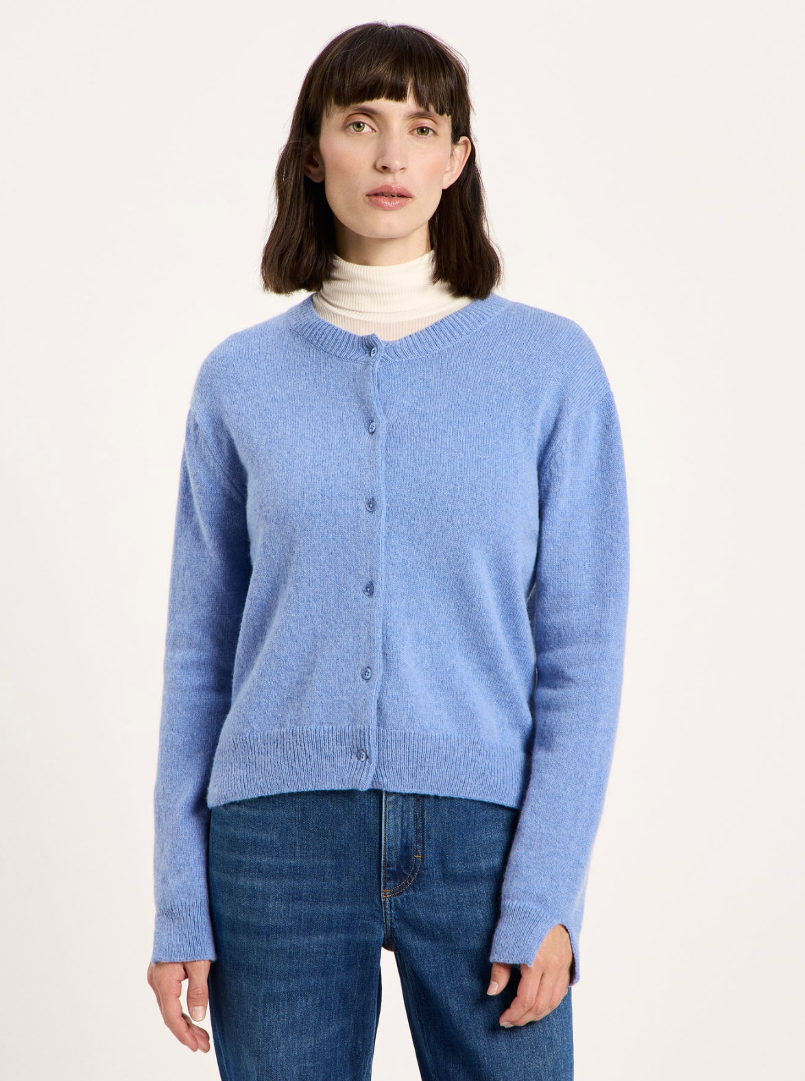 Lanius - Boxy Strickjacke GOTS