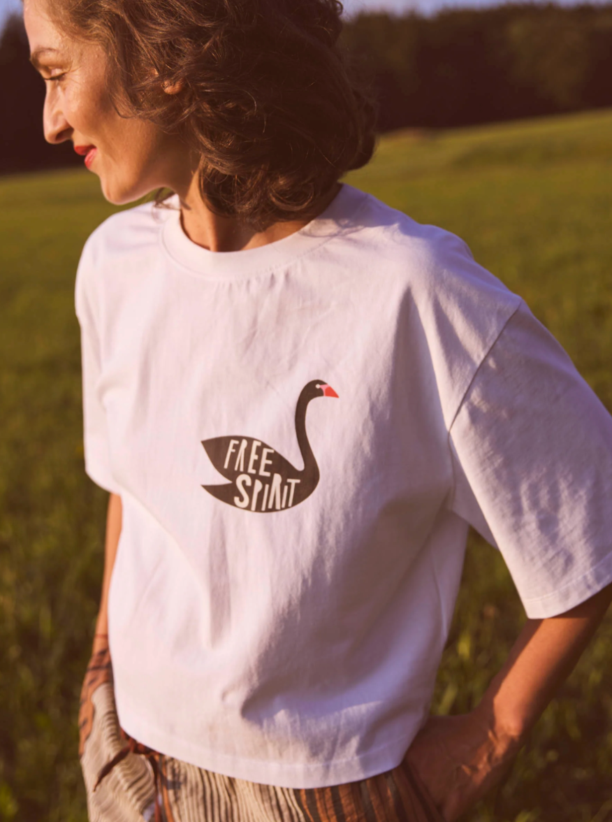 Lanius - Oversized Statementshirt GOTS