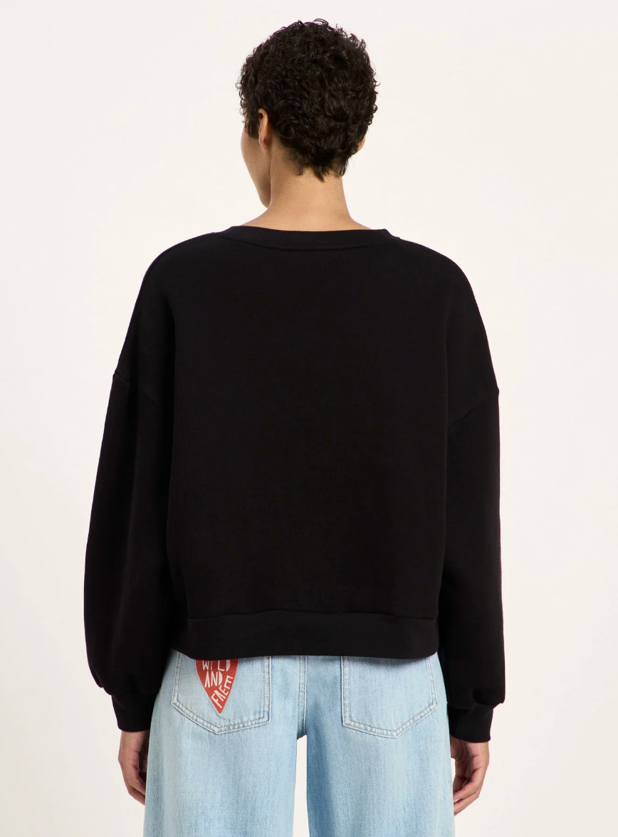 Lanius - Statementsweatshirt "LOVE" GOTS