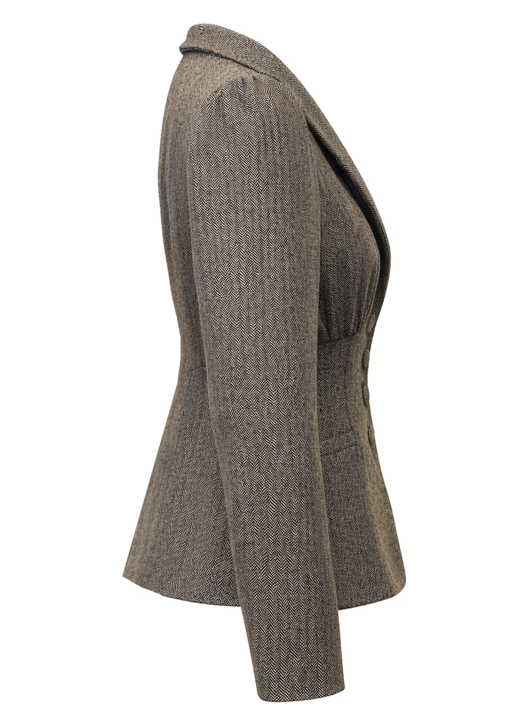 Femkit - Jacke Nyco Fischgrät-Mocha