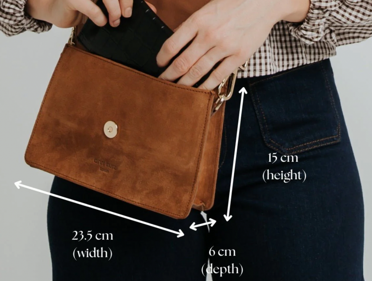 Ann Kurz - Square Crossbody Bag