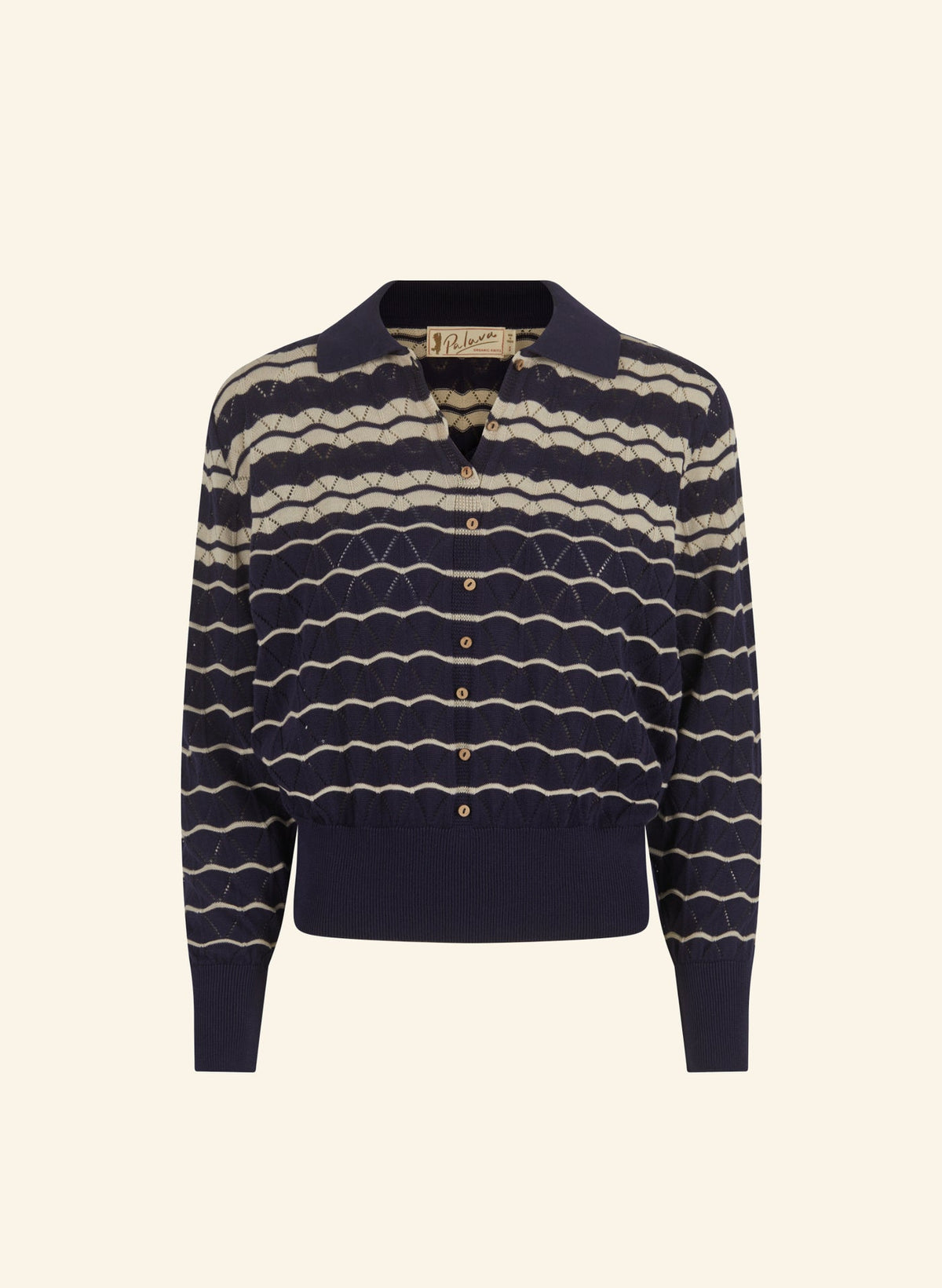 PALAVA - Pullover Dolly Navy Stripe