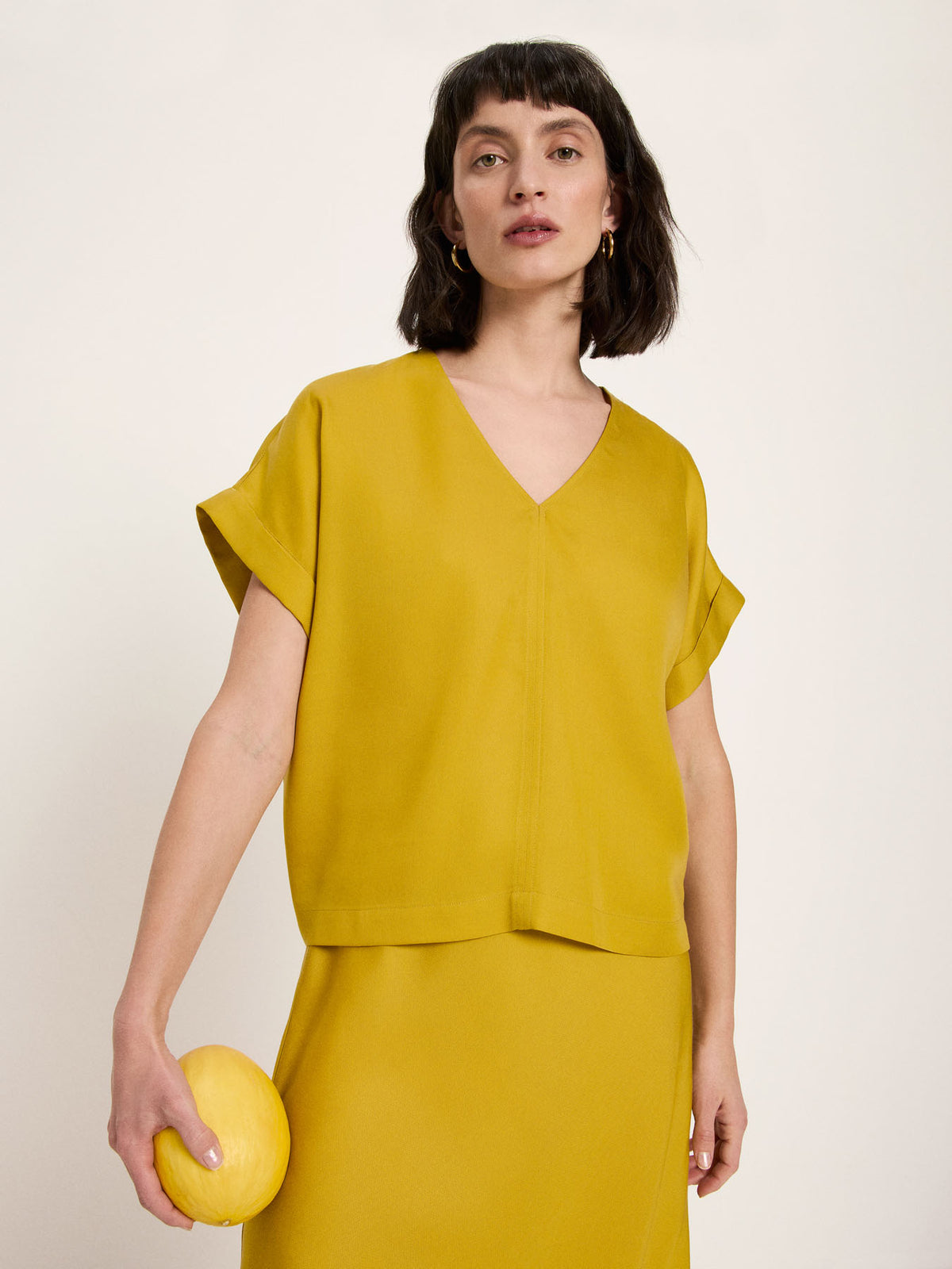 Lanius - Blusenshirt aus Tencel™