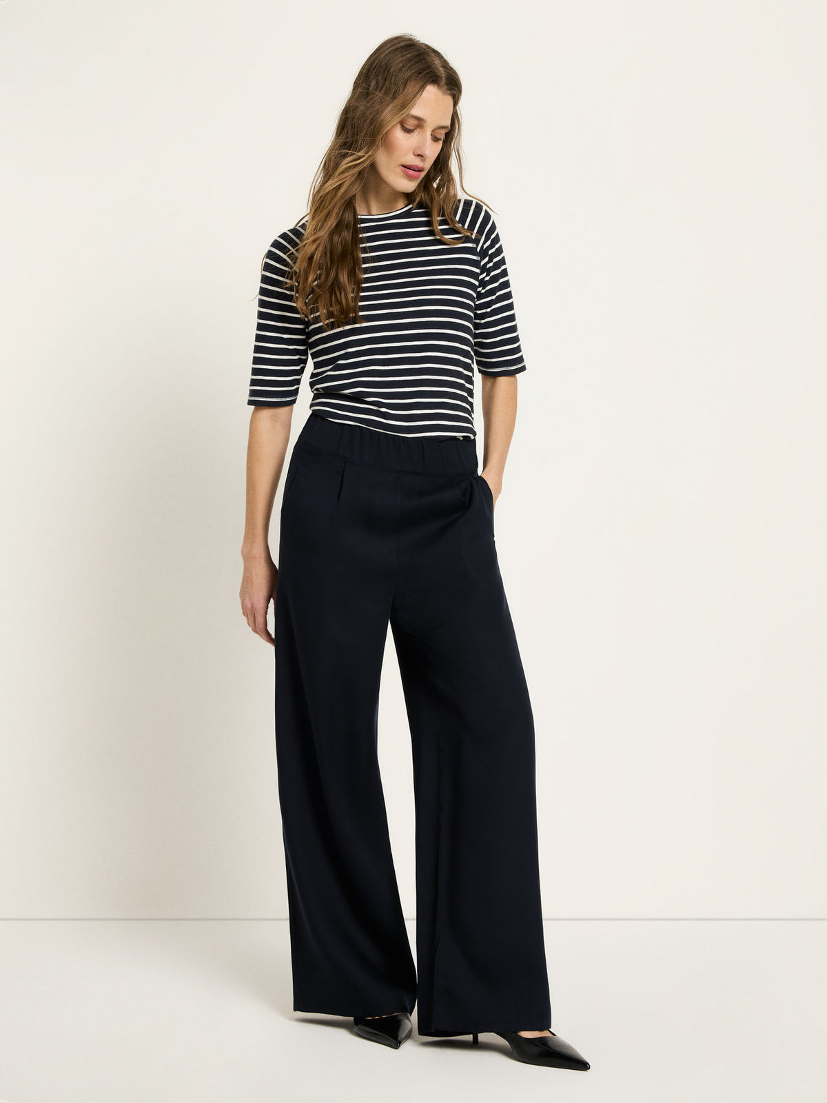 Lanius - Hose mit weitem Bein