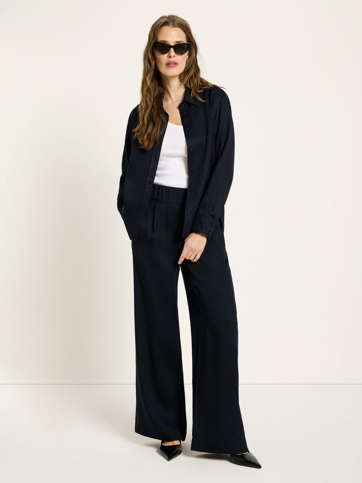Lanius - Hose mit weitem Bein