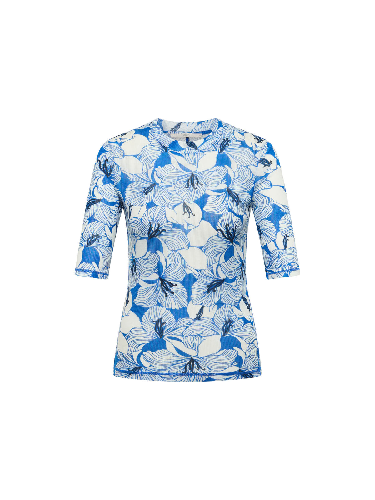 Lanius - Stehkragenshirt aus Tencel™