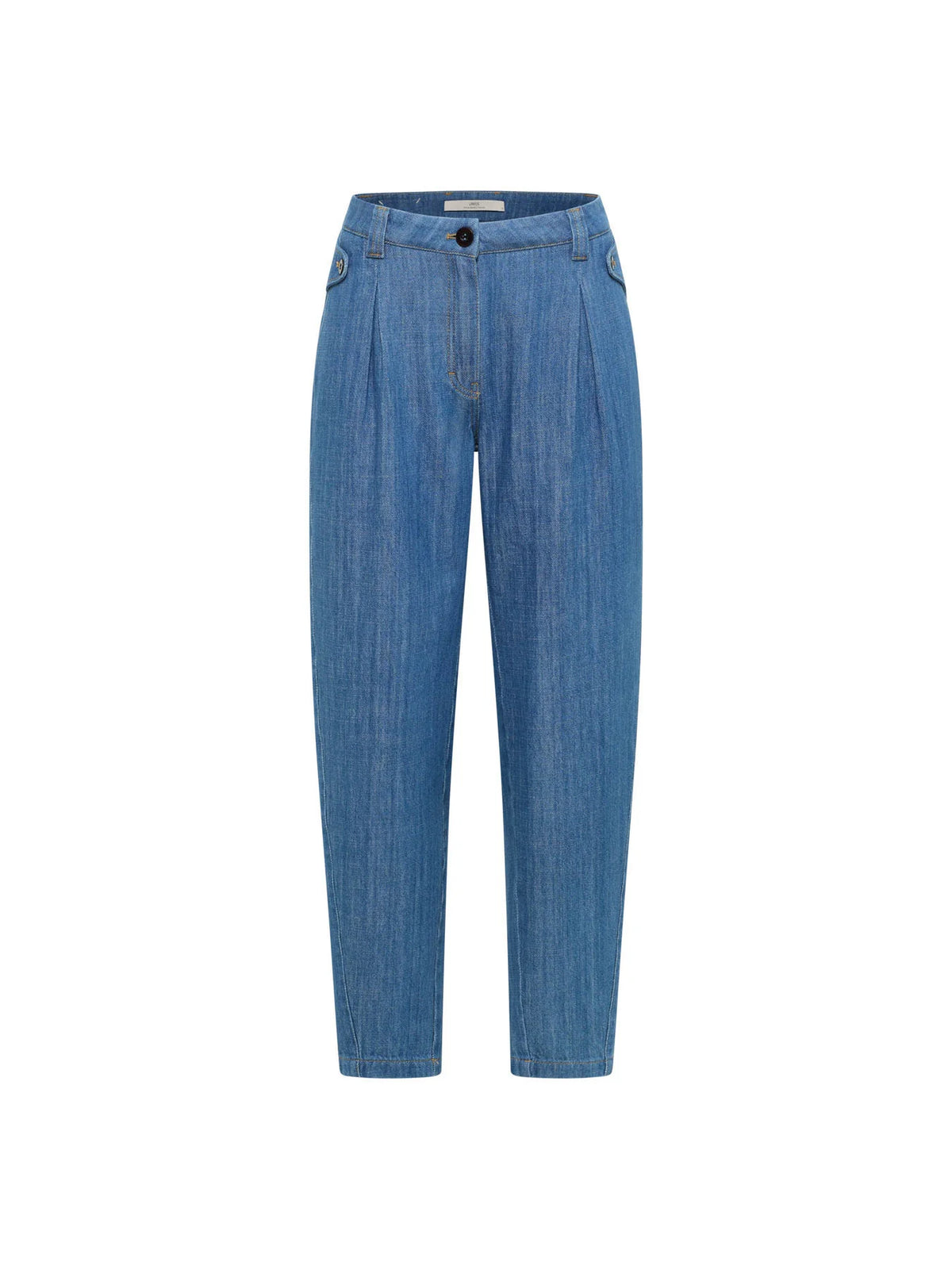 Lanius - Jeans mit Bundfalte GOTS