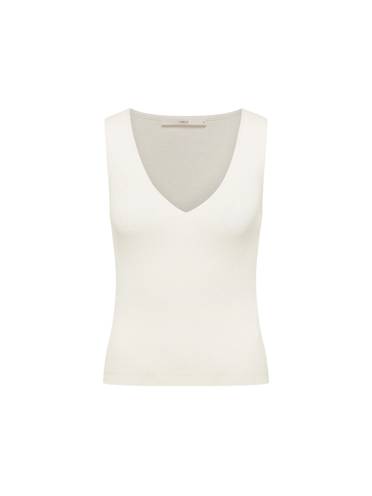 Lanius - Rippenstricktop GOTS