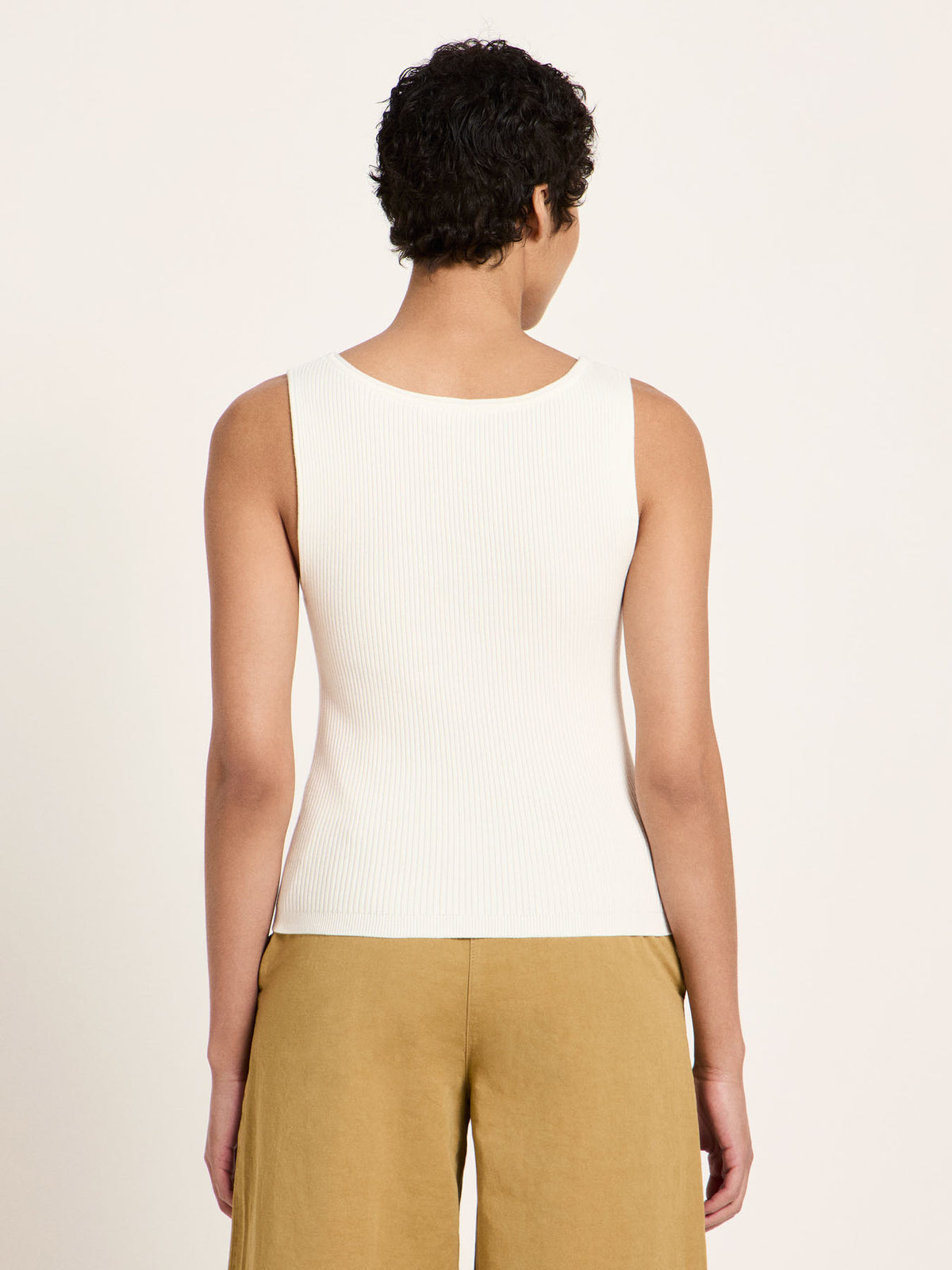 Lanius - Rippenstricktop GOTS