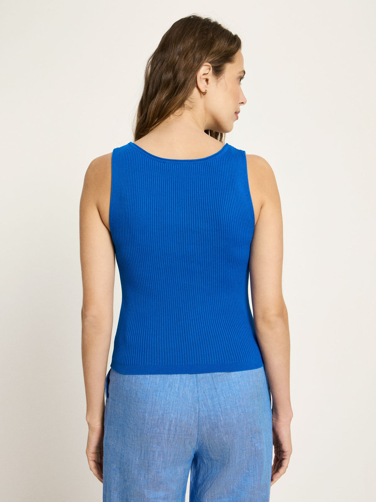 Lanius - Rippenstricktop GOTS