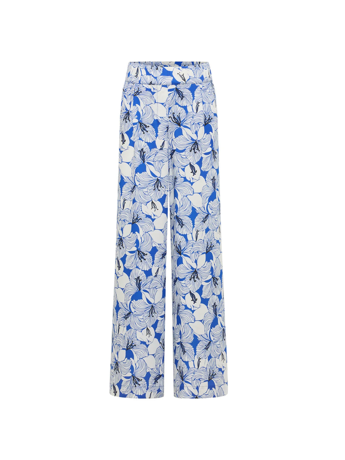 Lanius - Hose mit weitem Bein Print