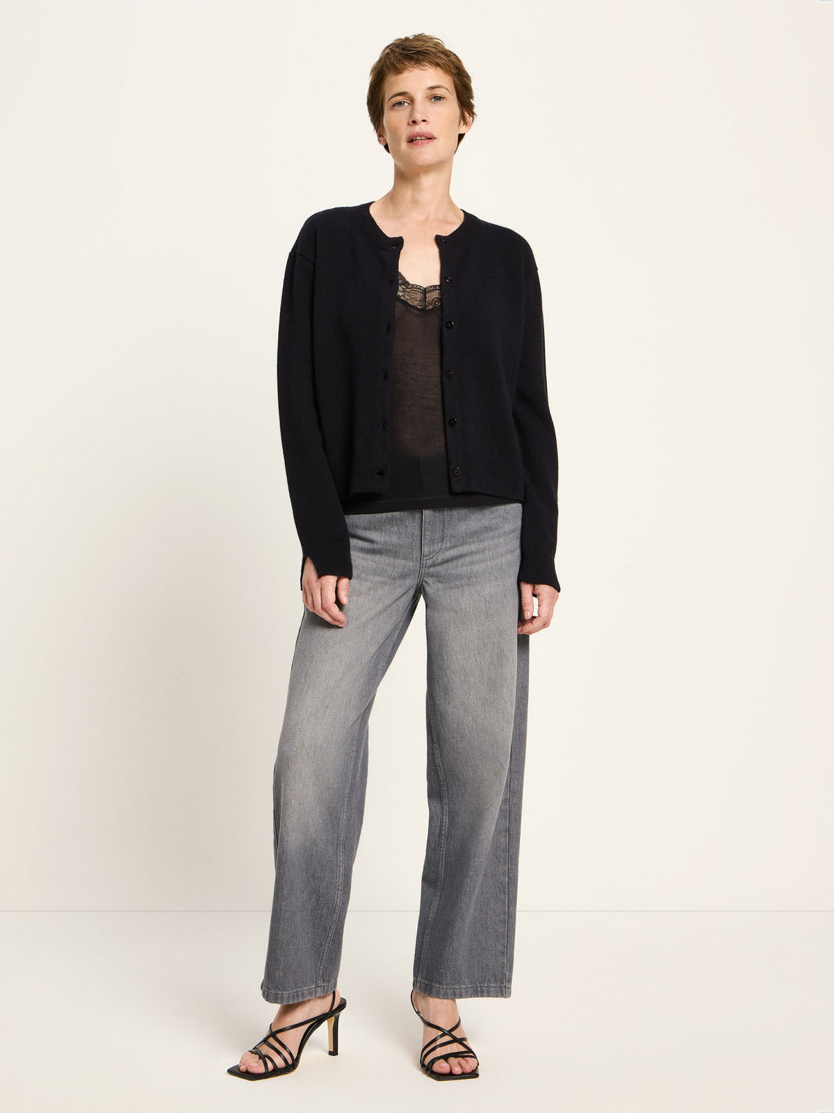 Lanius - Boxy Strickjacke GOTS