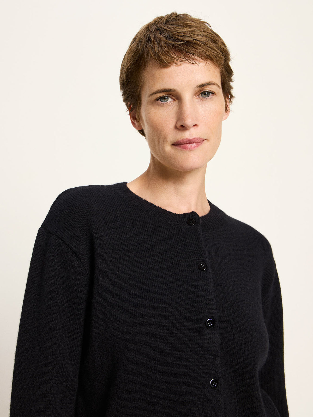 Lanius - Boxy Strickjacke GOTS