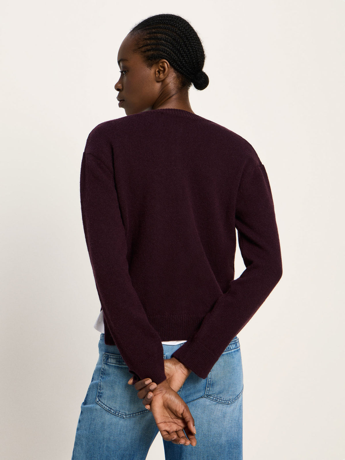 Lanius - Boxy Strickjacke GOTS