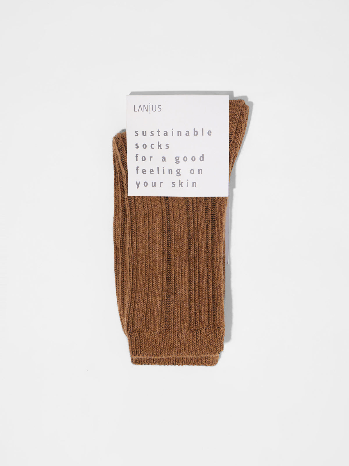 Lanius - Rippenstrick-Socken GOTS