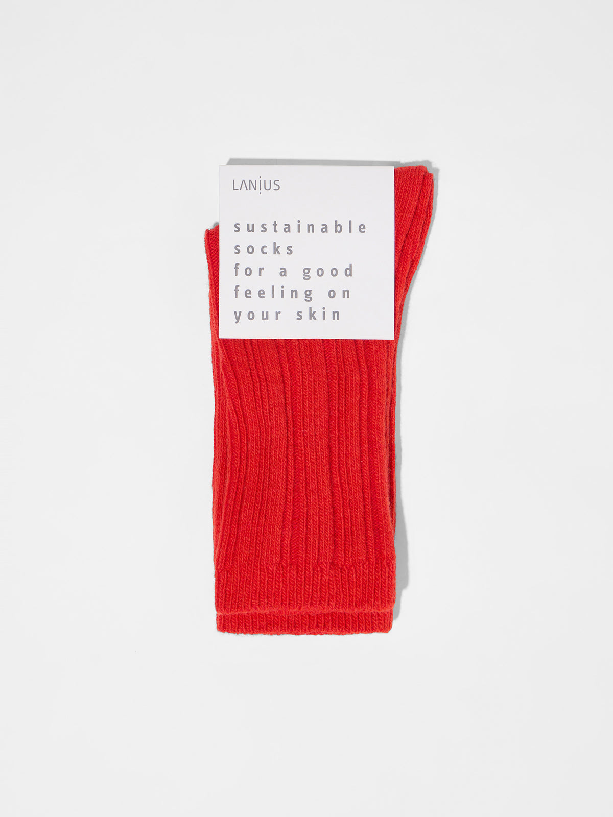 Lanius - Rippenstrick-Socken GOTS