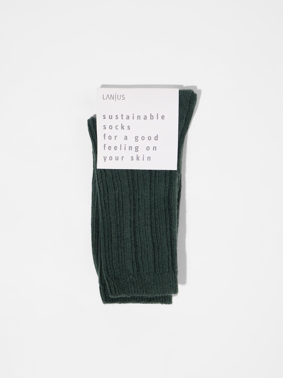 Lanius - Rippenstrick-Socken GOTS