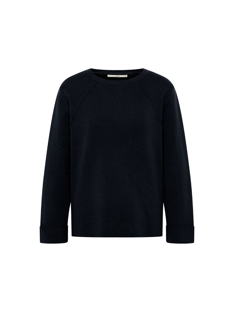 Lanius - Pullover in Punto Milano GOTS