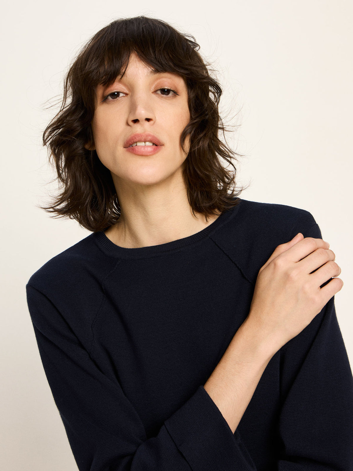 Lanius - Pullover in Punto Milano GOTS
