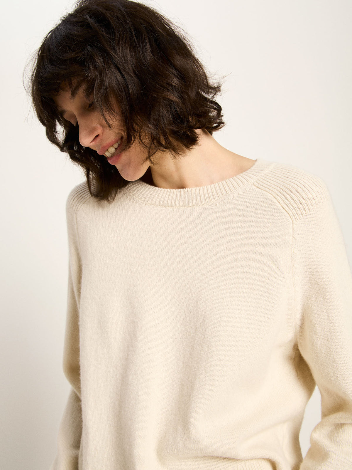 Lanius - Cropped Pullover GOTS