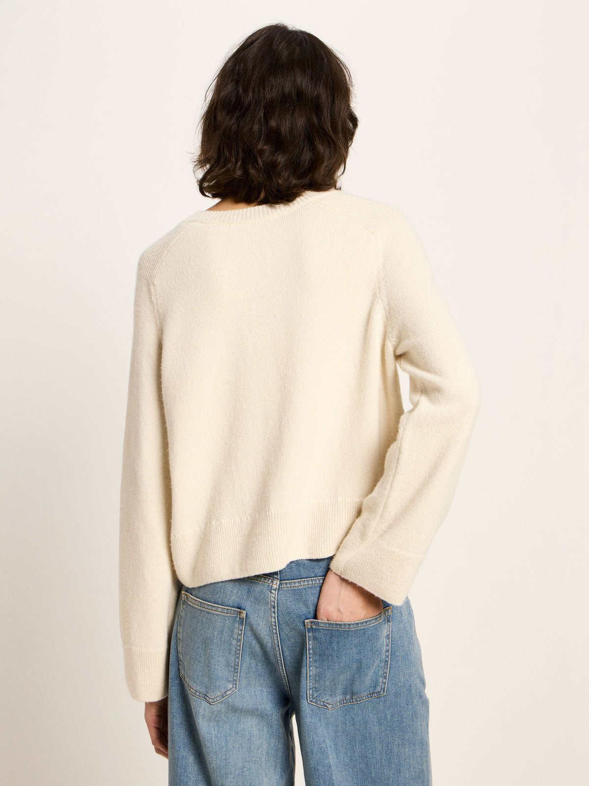 Lanius - Cropped Pullover GOTS