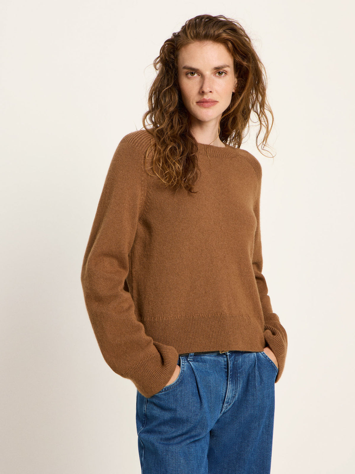 Lanius - Cropped Pullover GOTS