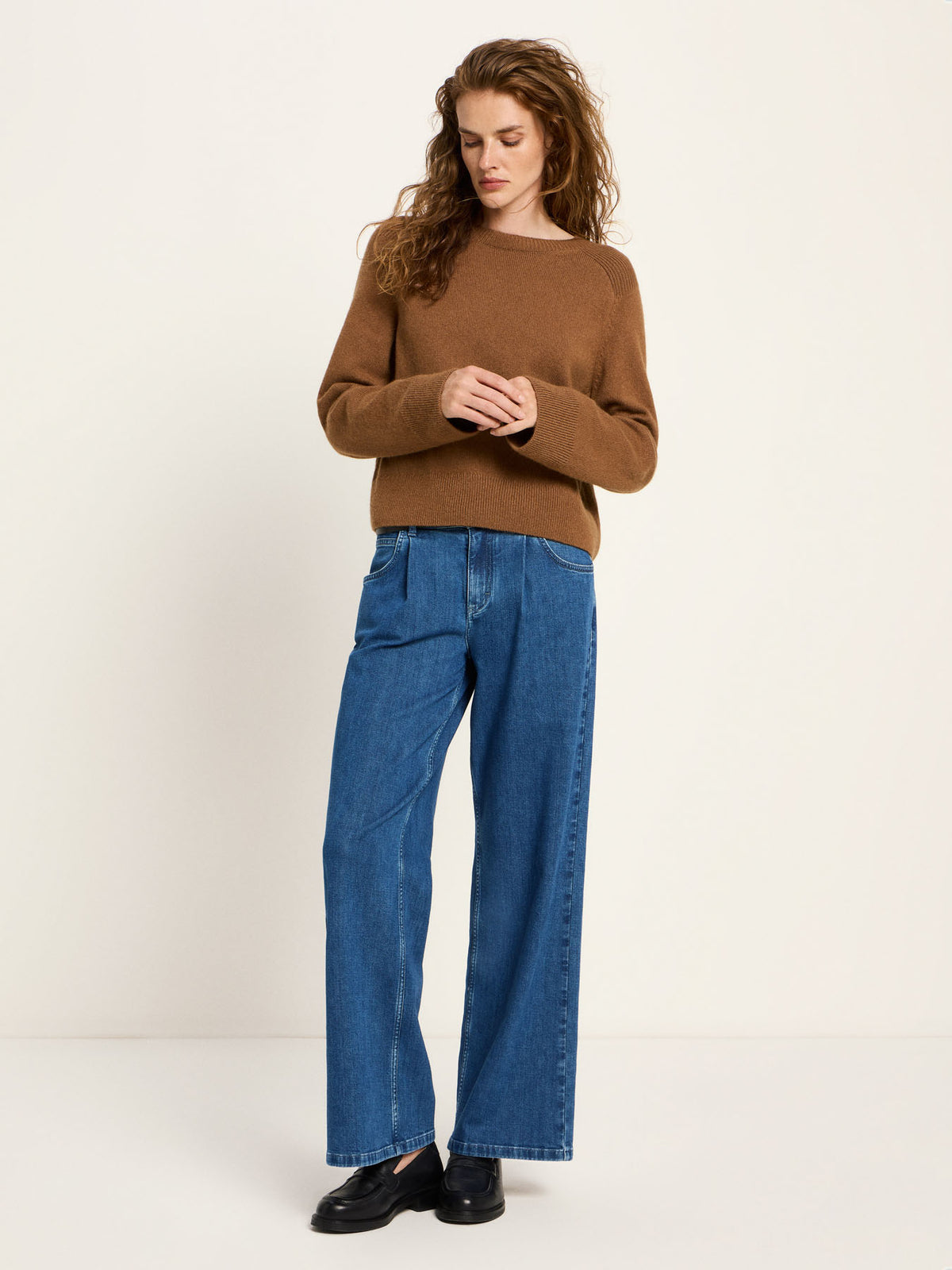 Lanius - Cropped Pullover GOTS
