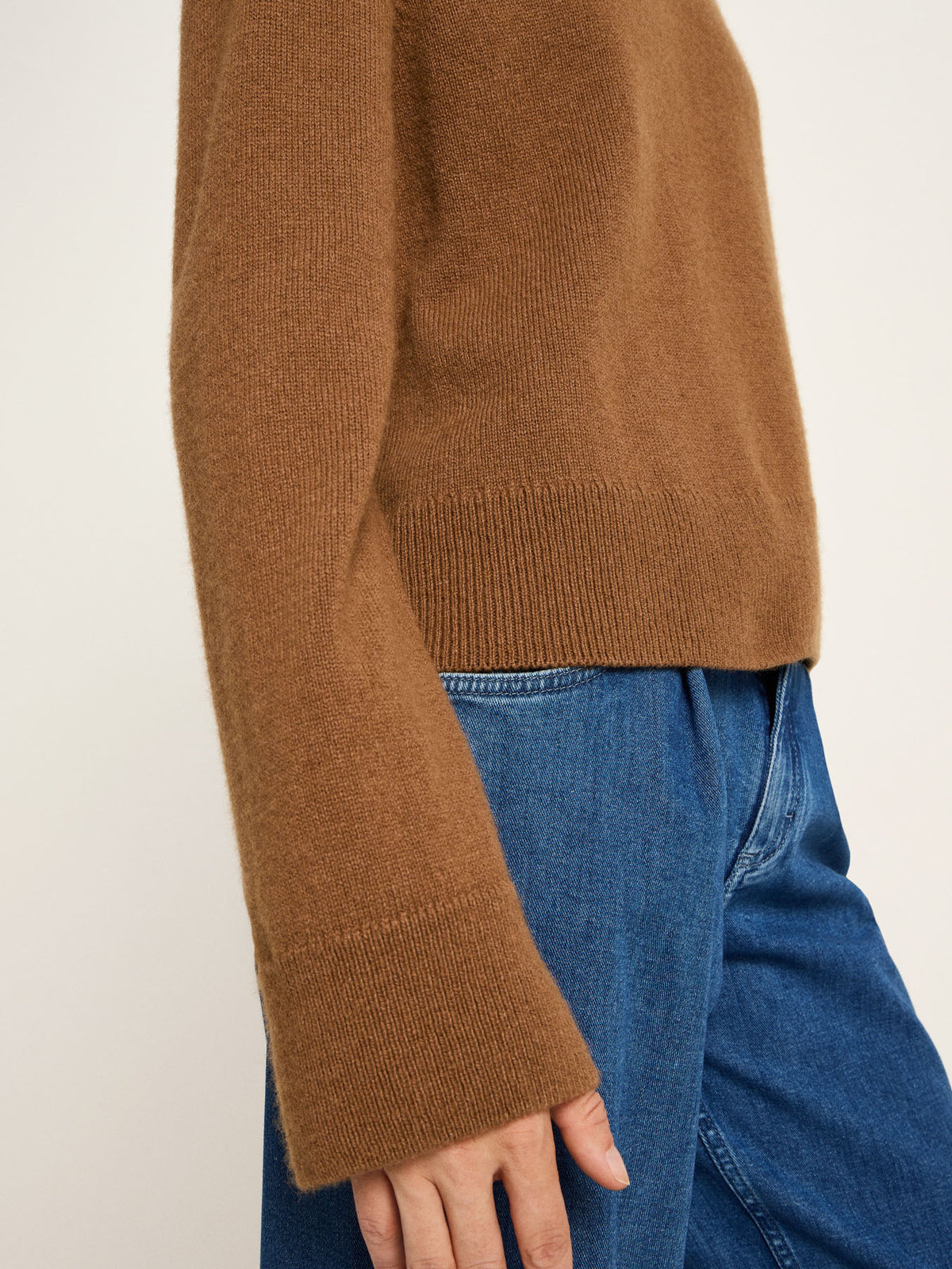 Lanius - Cropped Pullover GOTS