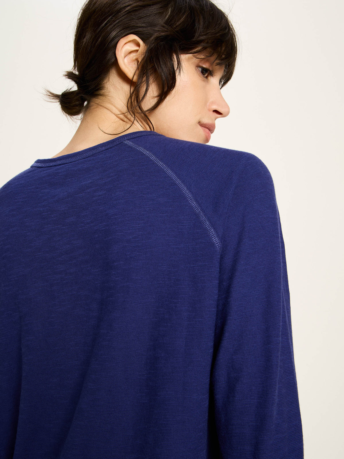Lanius - Langarm-Raglanshirt GOTS