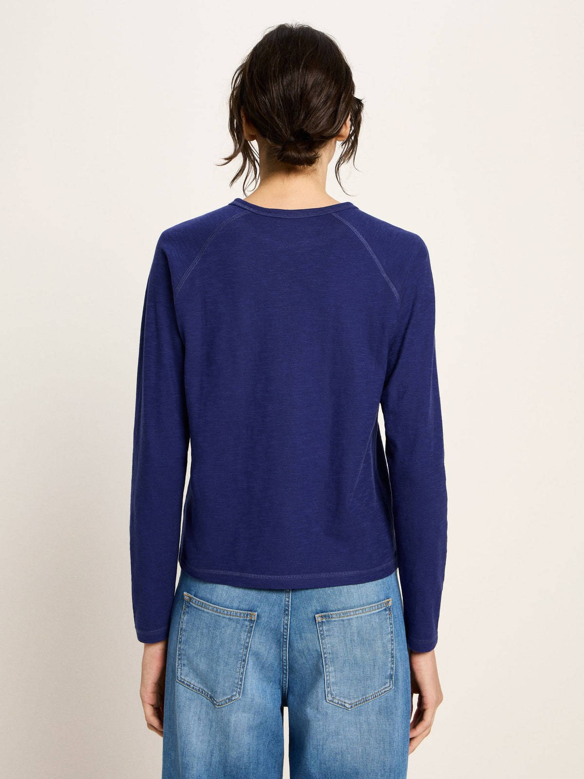 Lanius - Langarm-Raglanshirt GOTS