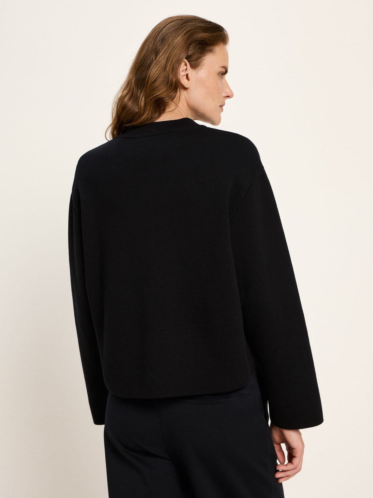 Lanius - Strickjacke mit Reißverschluss GOTS